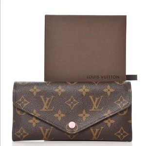 Josephine Louis Vuitton wallet pink monogram